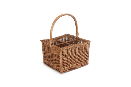 Double Steamed 4 Bottle Wine Carrier