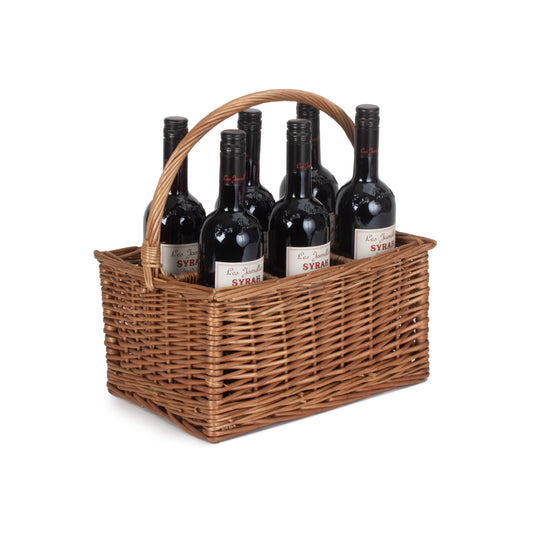 Double Steamed 6 Bottle Wine Carrier