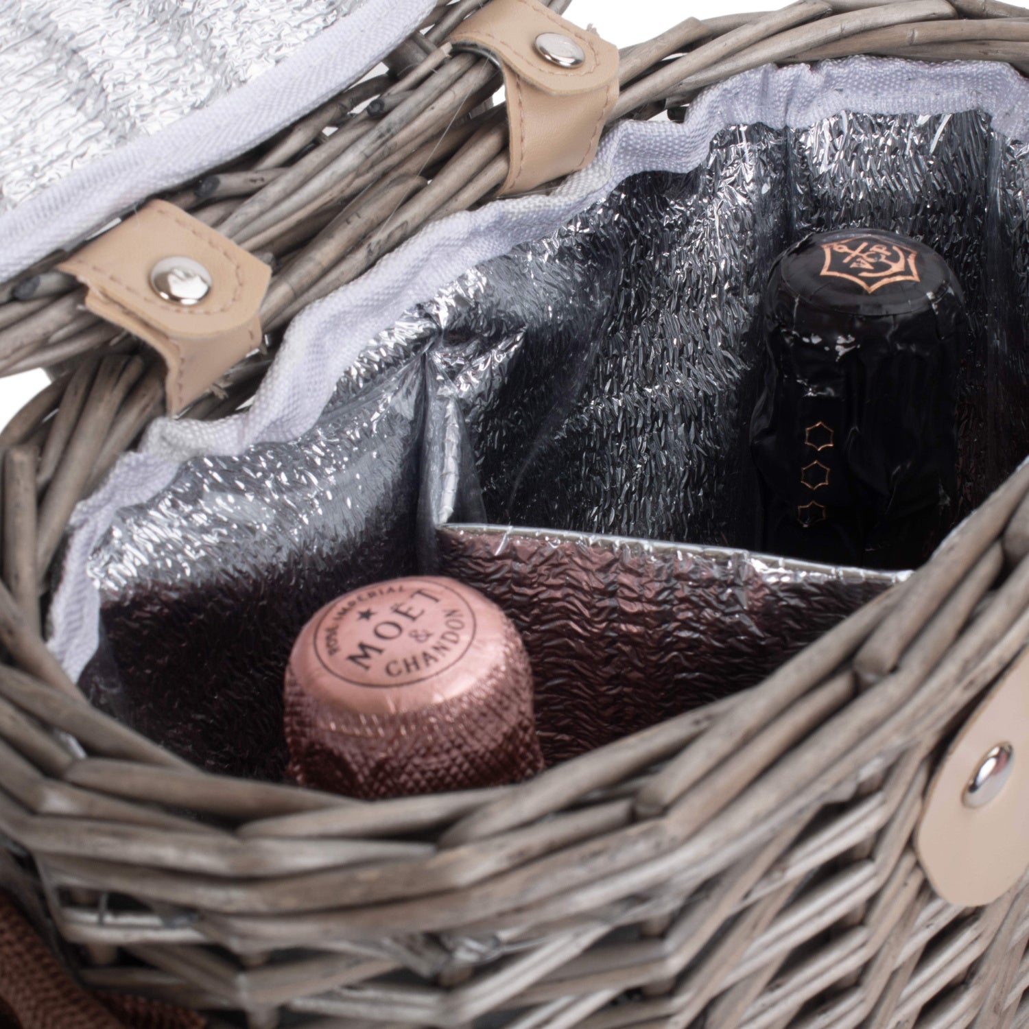 2 Bottle Chilled Carry Basket