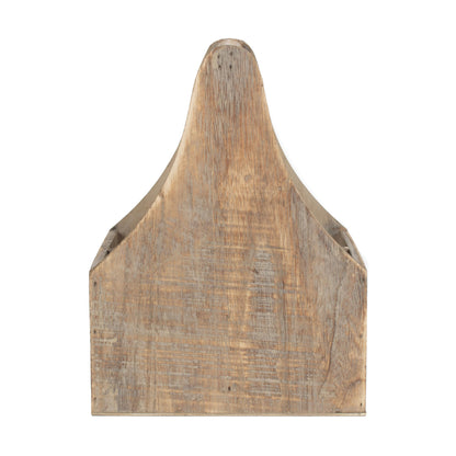 Oak Effect 4 Bottle Carrier