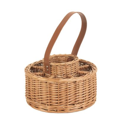 Round Whisky Celebration Carrier With 8 Glasses