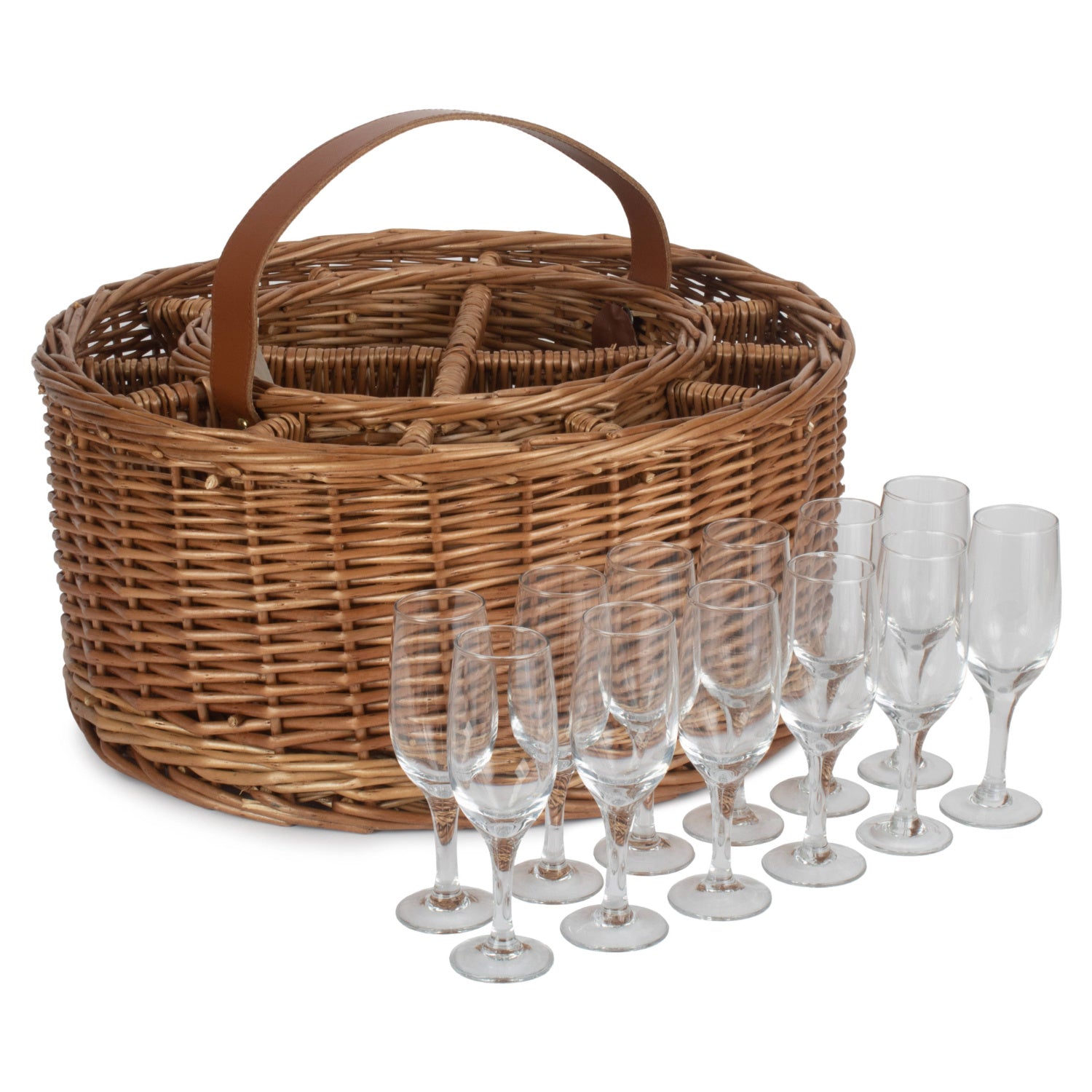Light Steamed Garden Party Basket