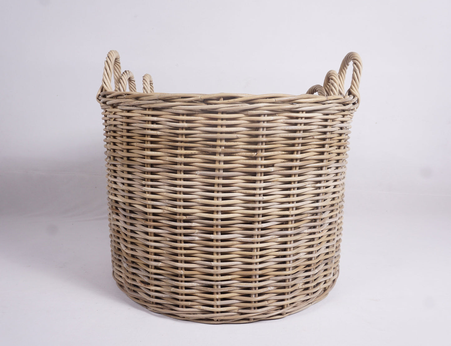 Wovenhill Round Kubu Log Basket