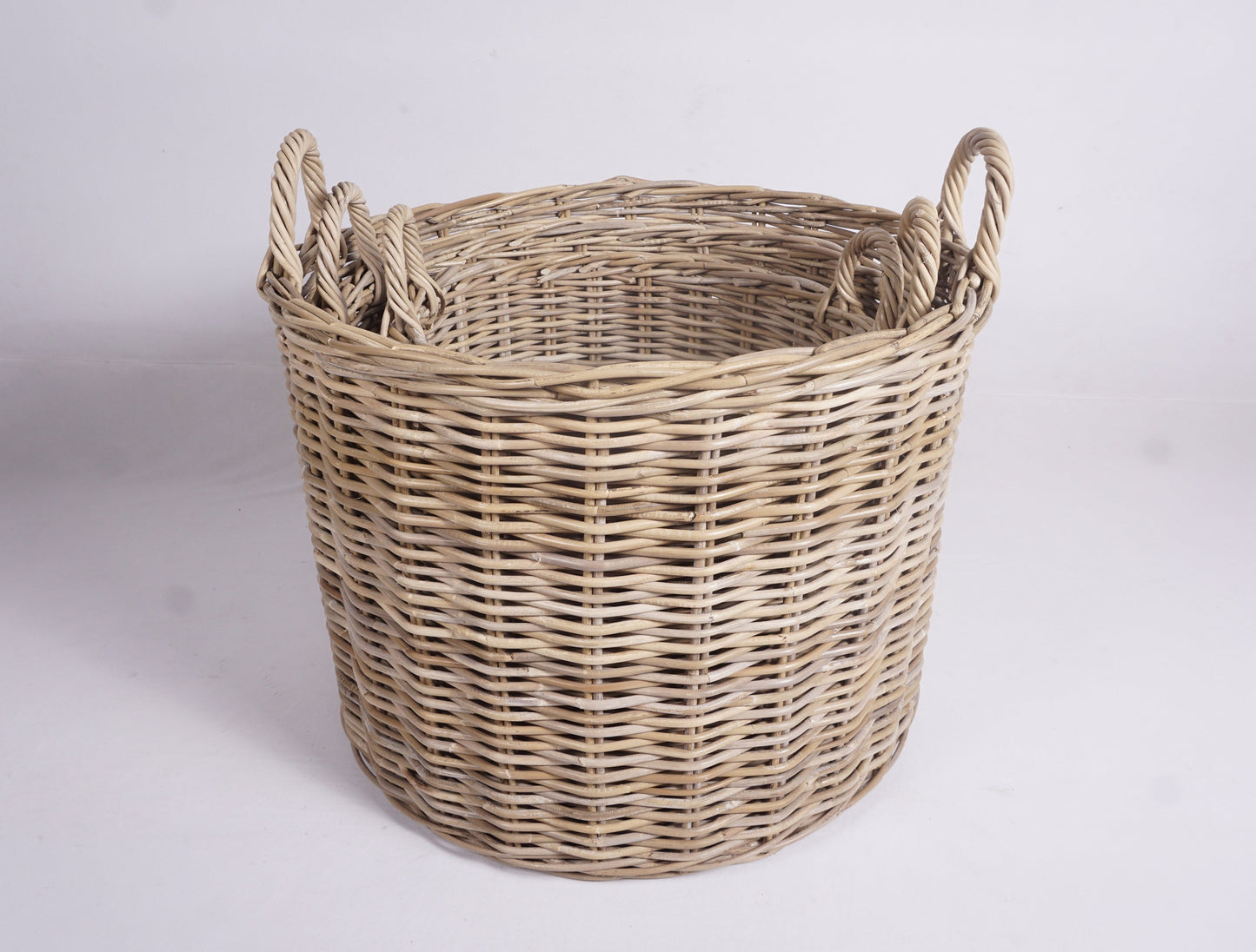 Wovenhill Round Kubu Log Basket
