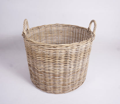 Wovenhill Round Kubu Log Basket