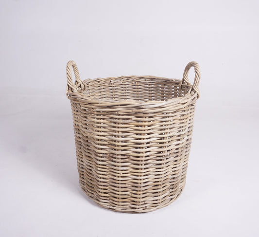 Wovenhill Round Kubu Log Basket