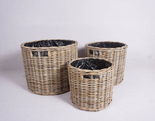 Wovenhill Cylindrical Garden Planter