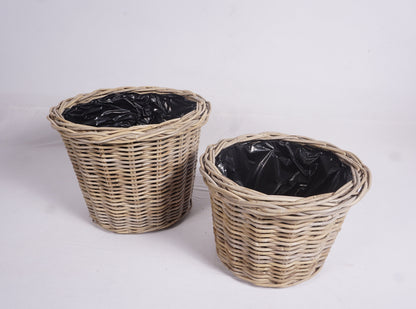 Wovenhill Round Tapered Garden Planter