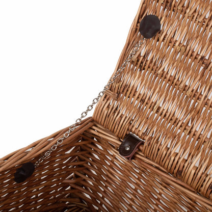 16 Inch Double Steamed Willow Hamper