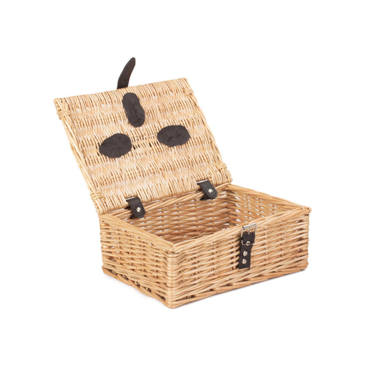 12 Inch Buff Willow Hamper