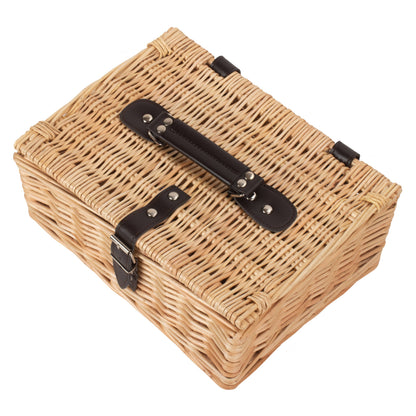 12 Inch Buff Willow Hamper