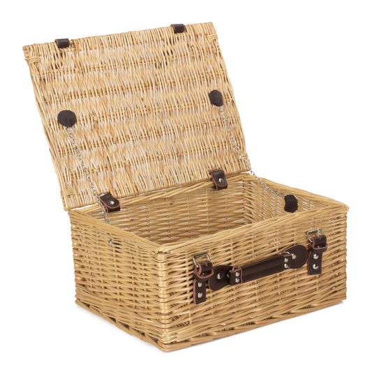 16 Inch Buff Willow Hamper