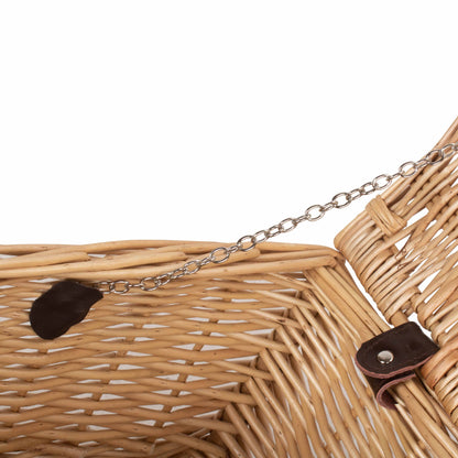 16 Inch Buff Willow Hamper