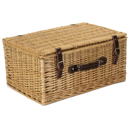 20 Inch Buff Willow Hamper Trunk