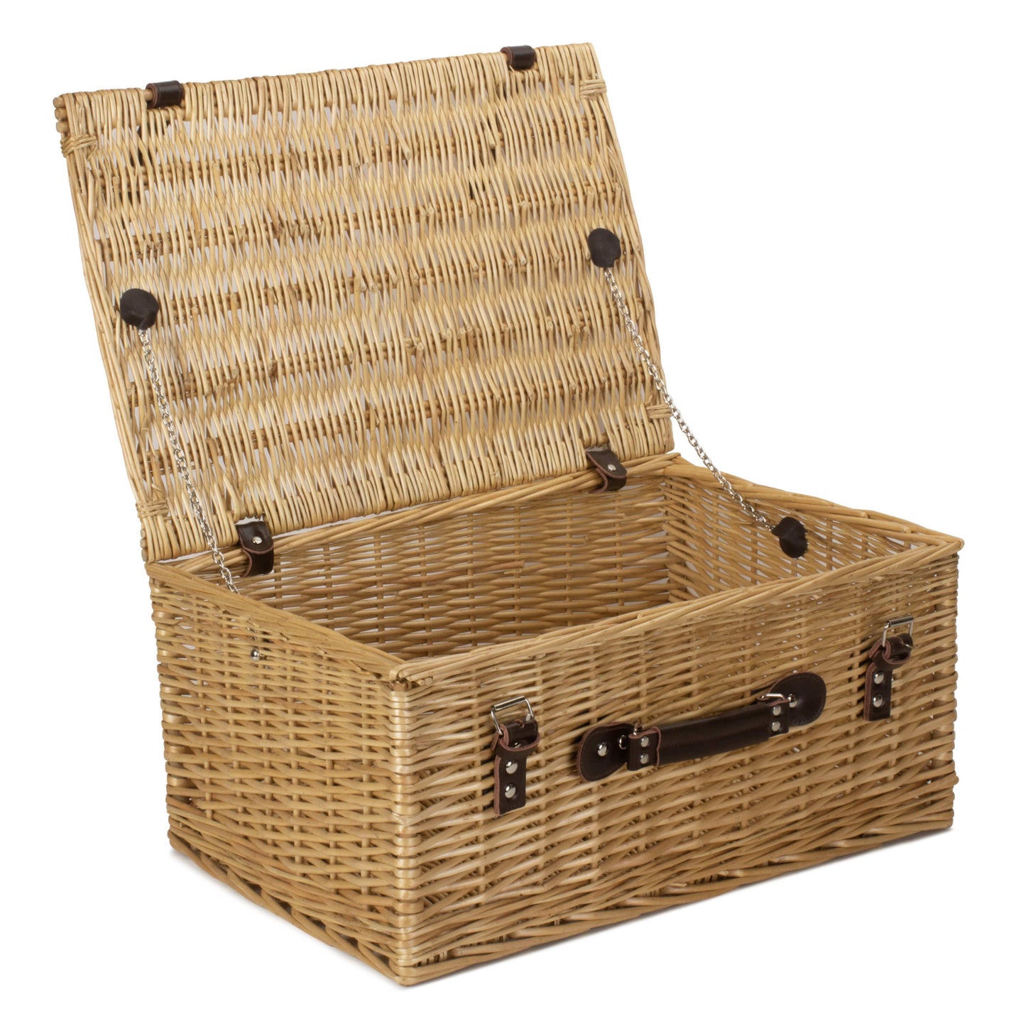 20 Inch Buff Willow Hamper Trunk