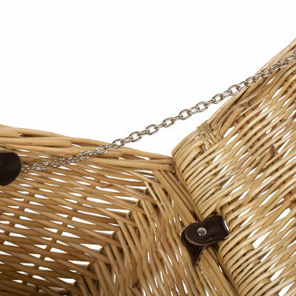 20 Inch Buff Willow Hamper Trunk
