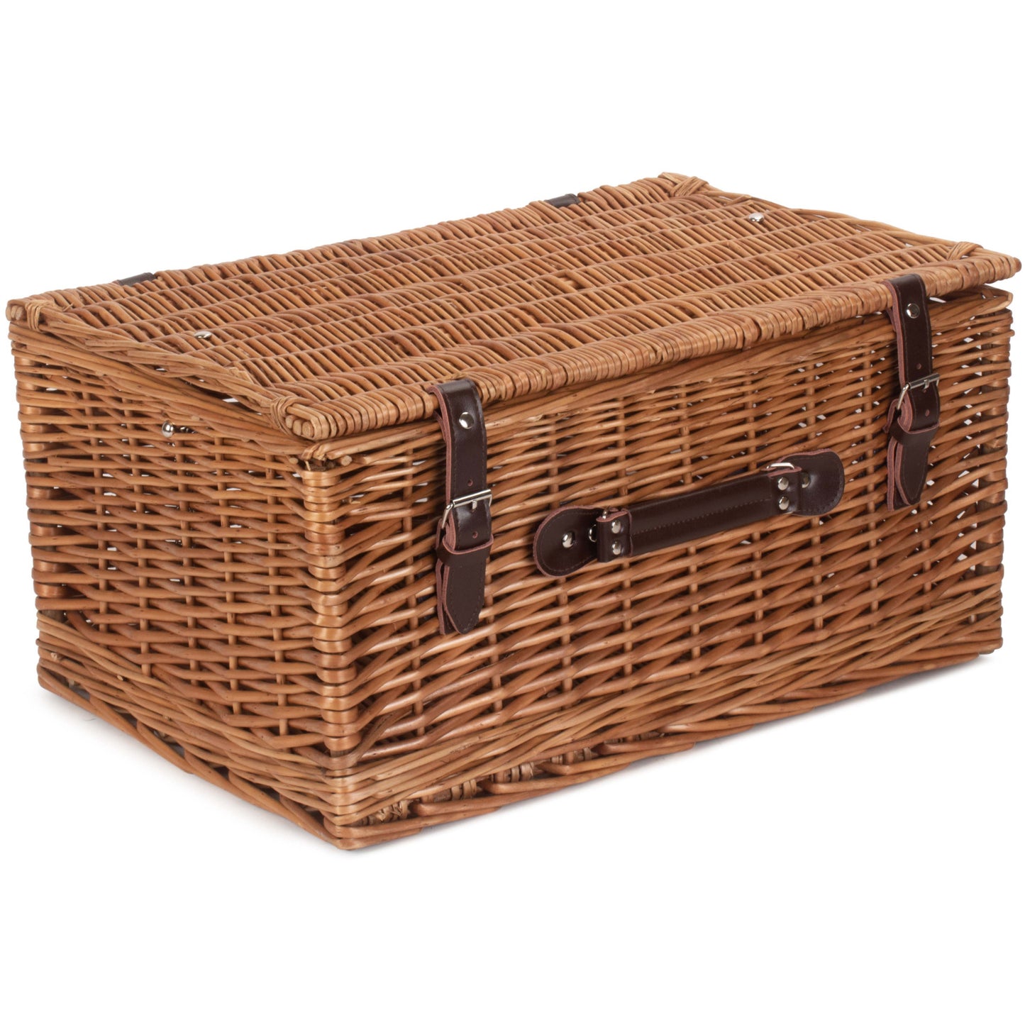 20 Inch Double Steamed Willow Hamper Trunk