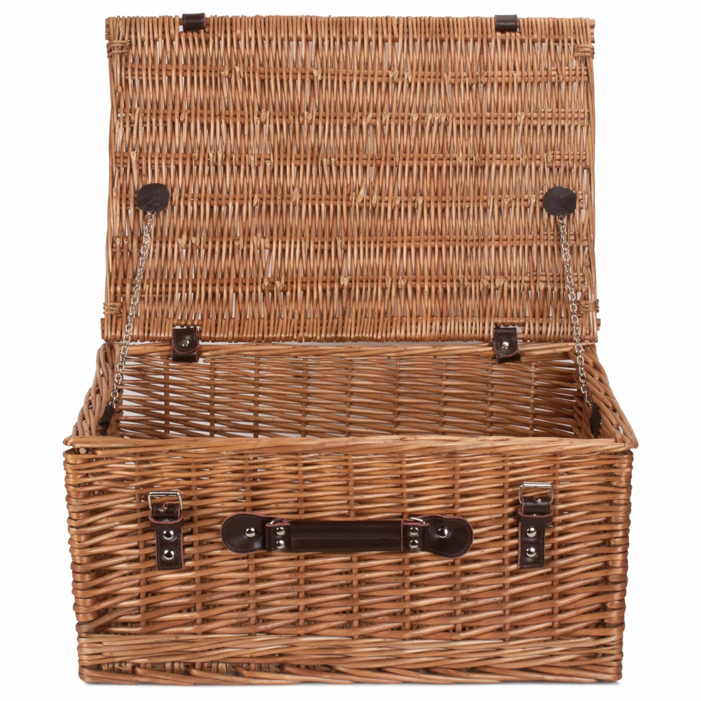 20 Inch Double Steamed Willow Hamper Trunk