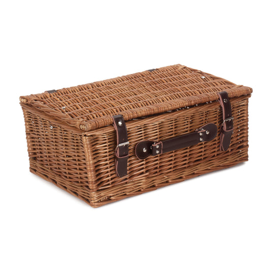 18 Inch Double Steamed Willow Hamper Trunk