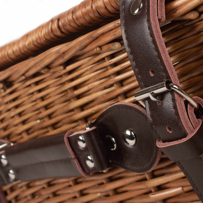 18 Inch Double Steamed Willow Hamper Trunk