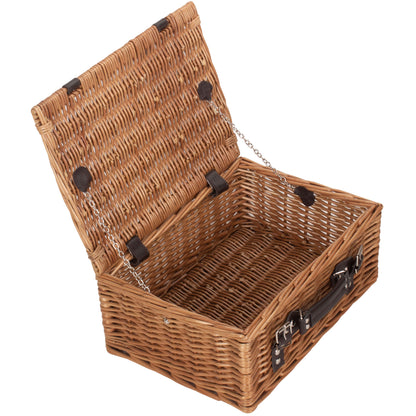 14 Inch Double Steamed Willow Hamper