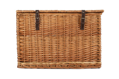 24 Inch Double Steamed Willow Chest Hamper Trunk