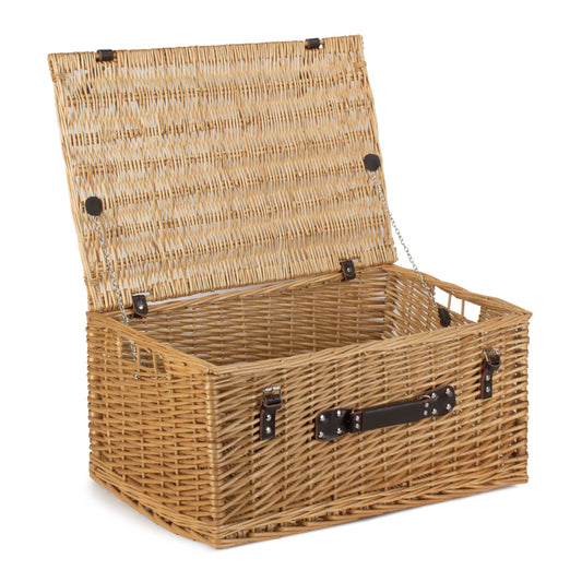 24 Inch Buff Willow Hamper
