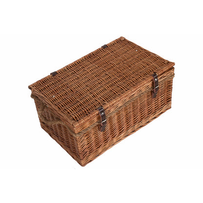 24 Inch Double Steamed Willow Rope Handled Trunk