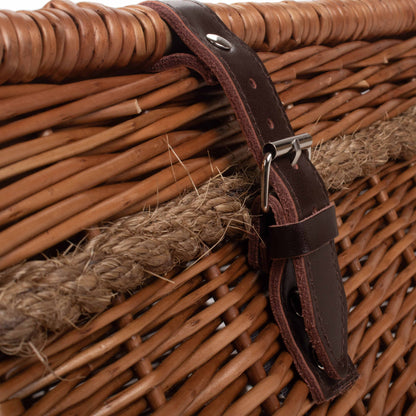 24 Inch Double Steamed Willow Rope Handled Trunk