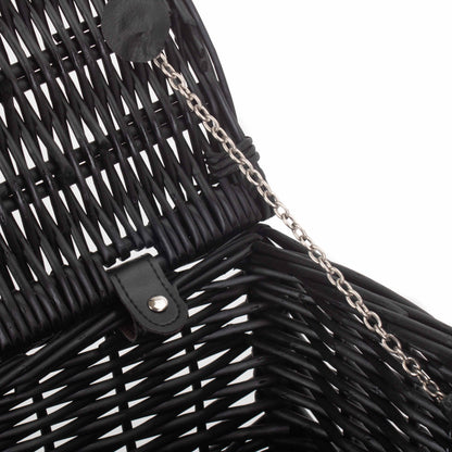14 Inch Black Willow Hamper