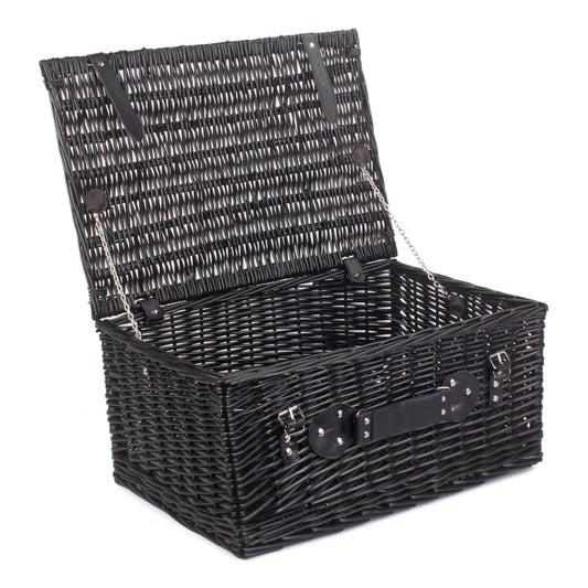 20 Inch Black Willow Hamper