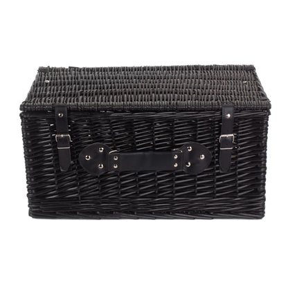 20 Inch Black Willow Hamper