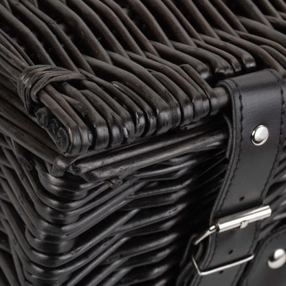 20 Inch Black Willow Hamper