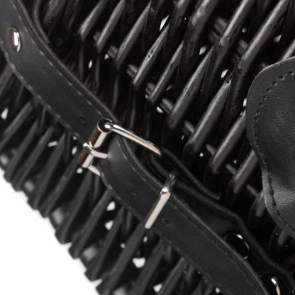 20 Inch Black Willow Hamper