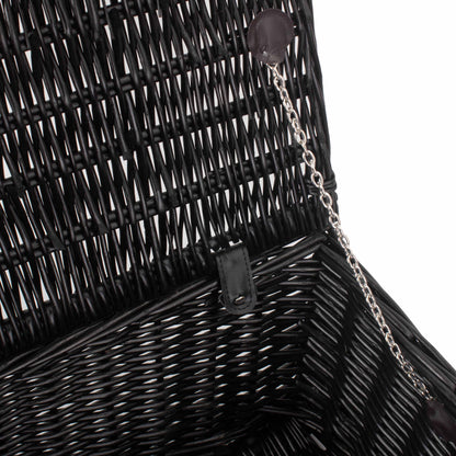 20 Inch Black Willow Hamper