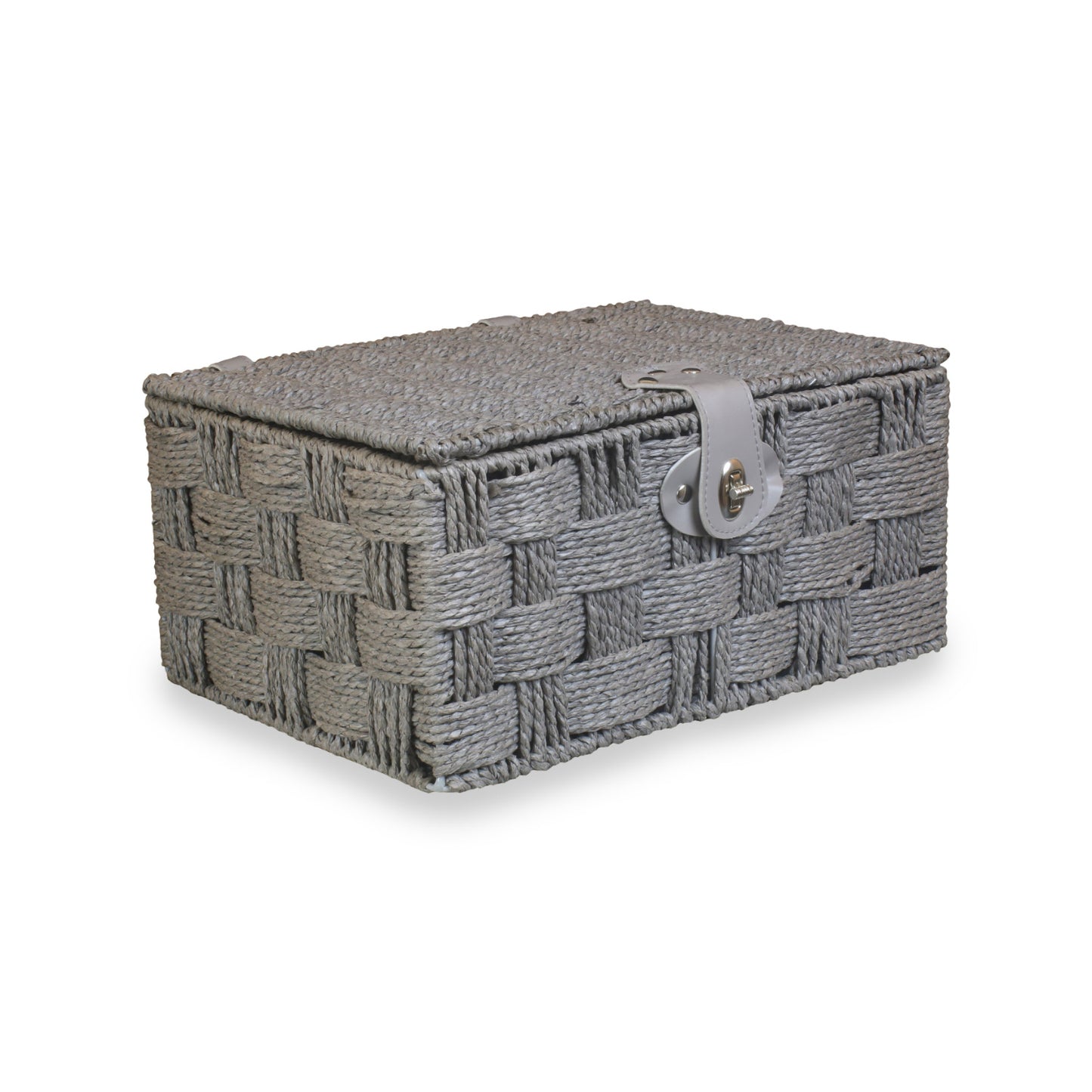 Medium Grey Paper Rope Hamper