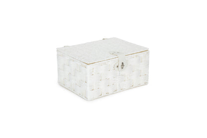 Paper Rope Hampers - White