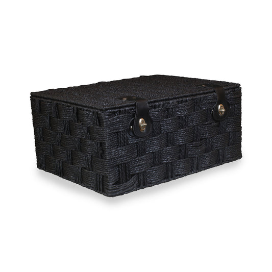 Extra Large Paper Rope Hamper - Black