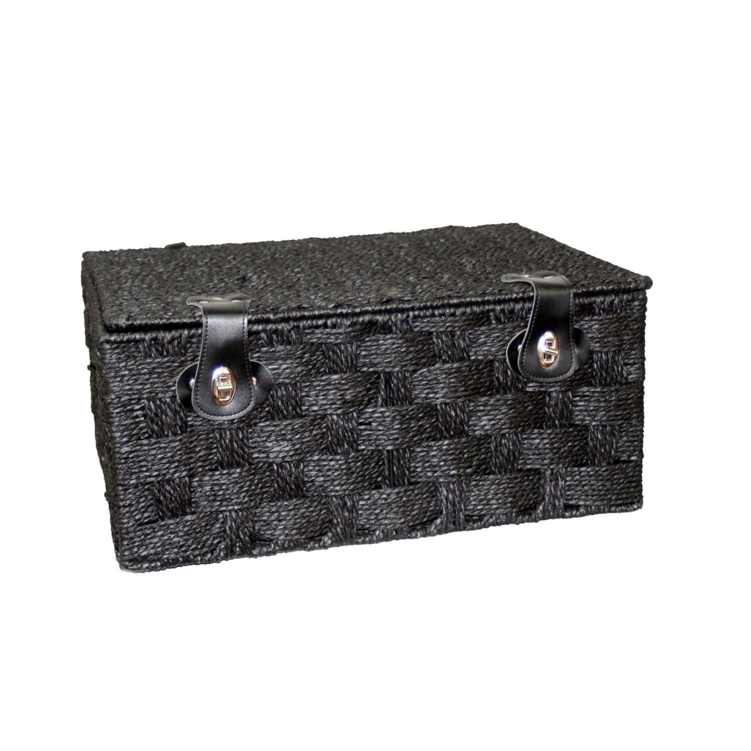 Extra Large Paper Rope Hamper - Black