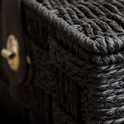 Extra Large Paper Rope Hamper - Black