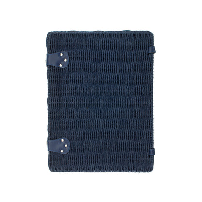 Extra Large Paper Rope Hamper - Blue