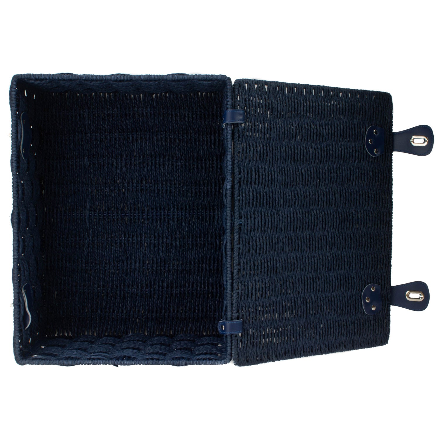 Extra Large Paper Rope Hamper - Blue