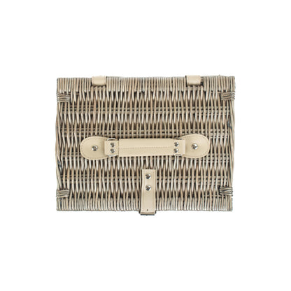 10 Inch Antique Wash Split Willow Hamper