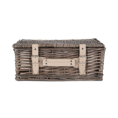14 Inch Antique Wash Split Willow Hamper