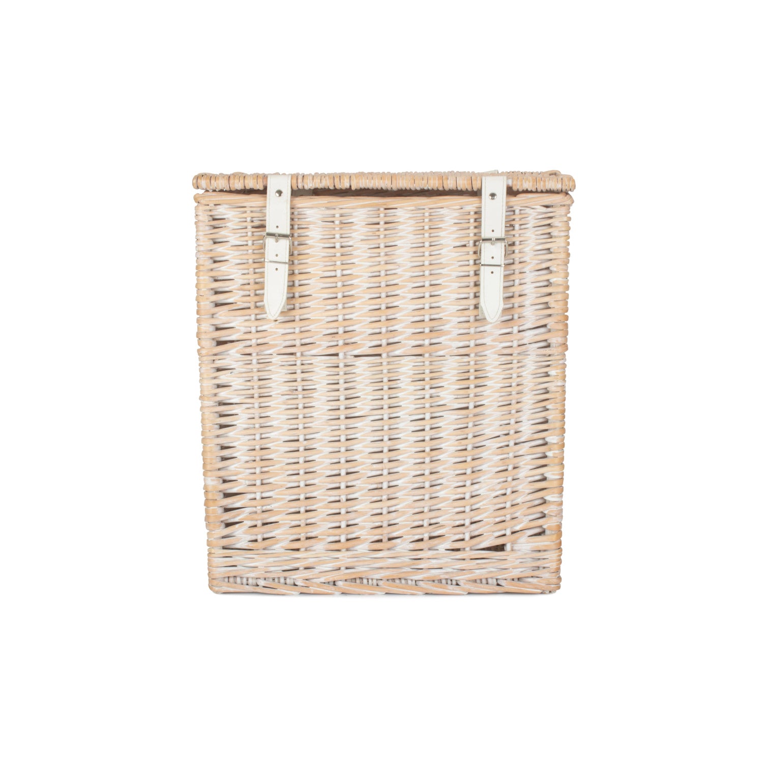 Size 1 - White Wash Willow Vintner Storage Hamper