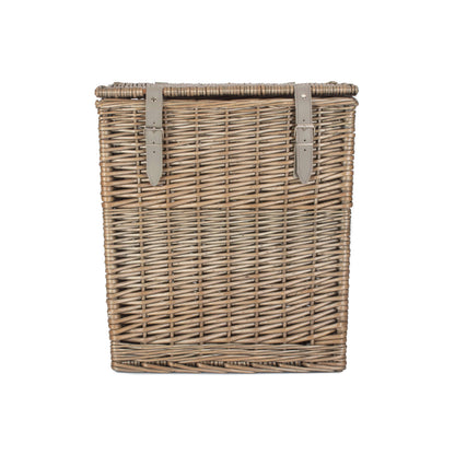 Size 1 - Antique Wash Willow Vintner Storage Hamper