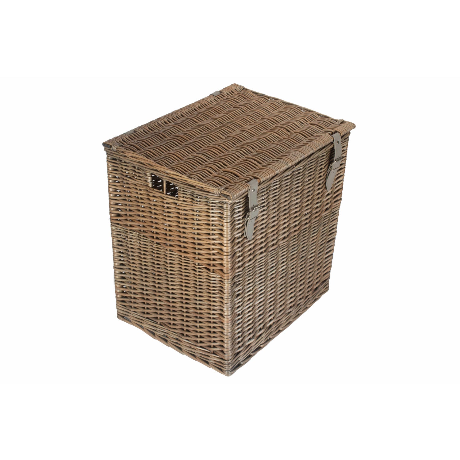 Size 2 - Antique Wash Willow Vintner Storage Hamper