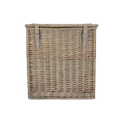Size 2 - Antique Wash Willow Vintner Storage Hamper