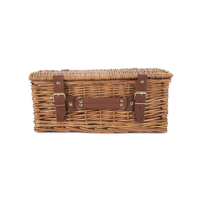 14 Inch Light Steamed Willow Hamper