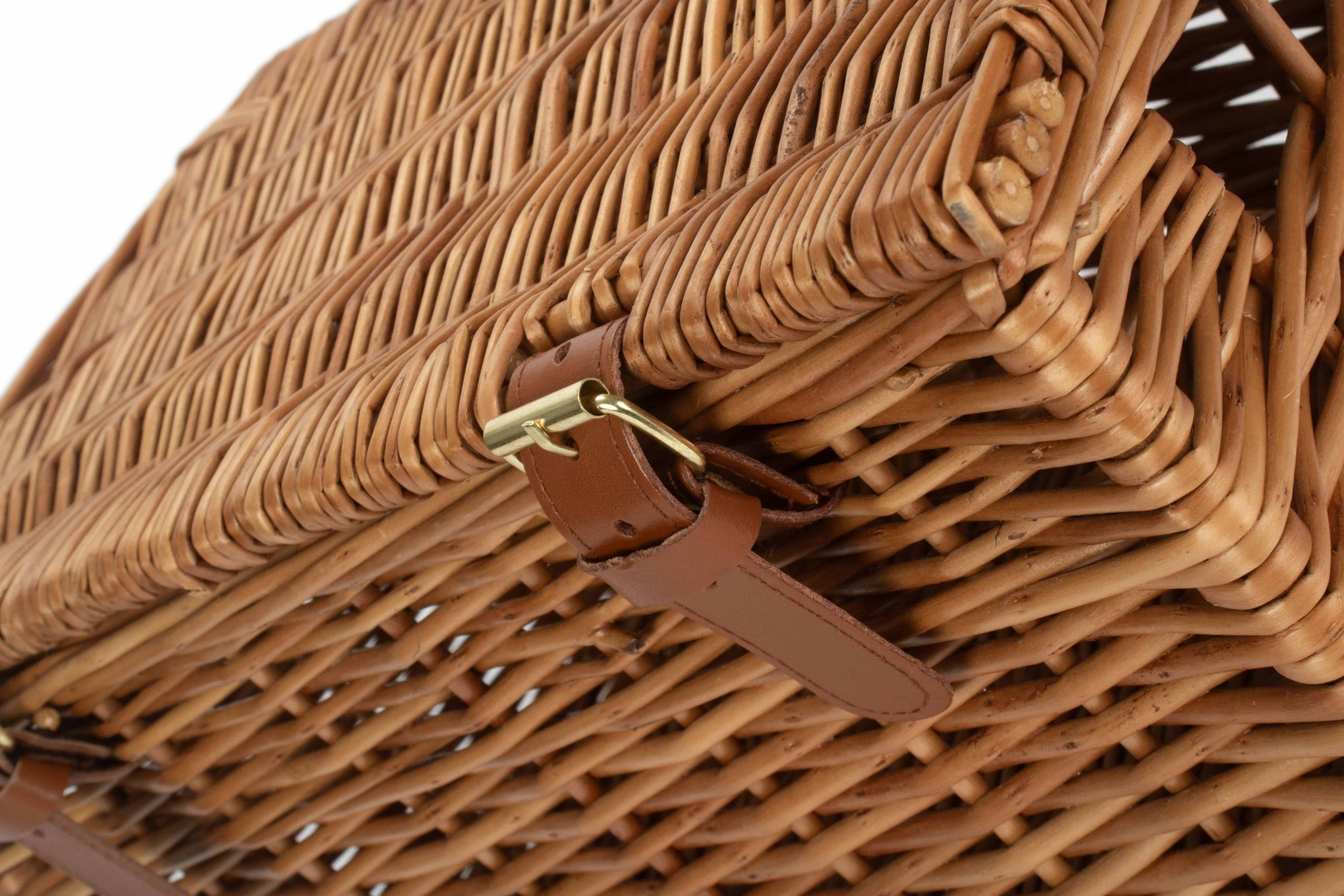 Light Steamed Willow Windsor Hamper - Medium